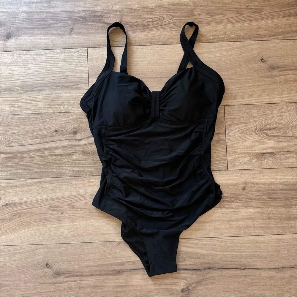 Tempt Me Ruched One Piece Swimsuit XXL